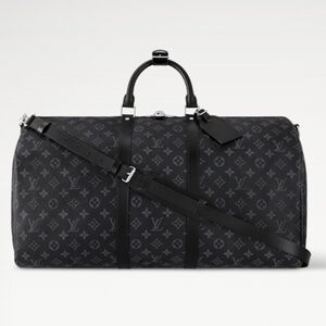 Louis Vuitton Eclipse Canvas / Monogram Keepall 50 *orig retail $2860*